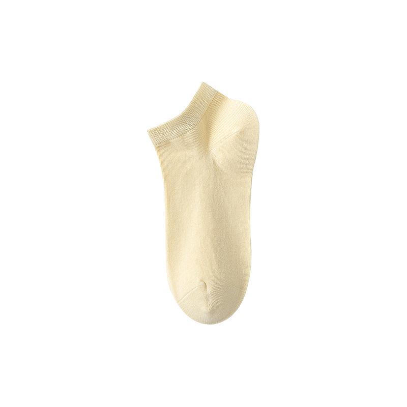 Women s Pure Cotton Mesh Breathable Seamless Mid-Calf Socks - Antibacterial & Deodorant One Size