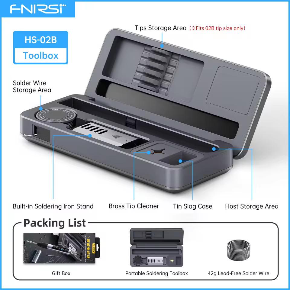 HS02 Electric Soldering Iron Accessories: PD100W Fast Charging C2C Silicone Cable, High-Temperature Resistant.