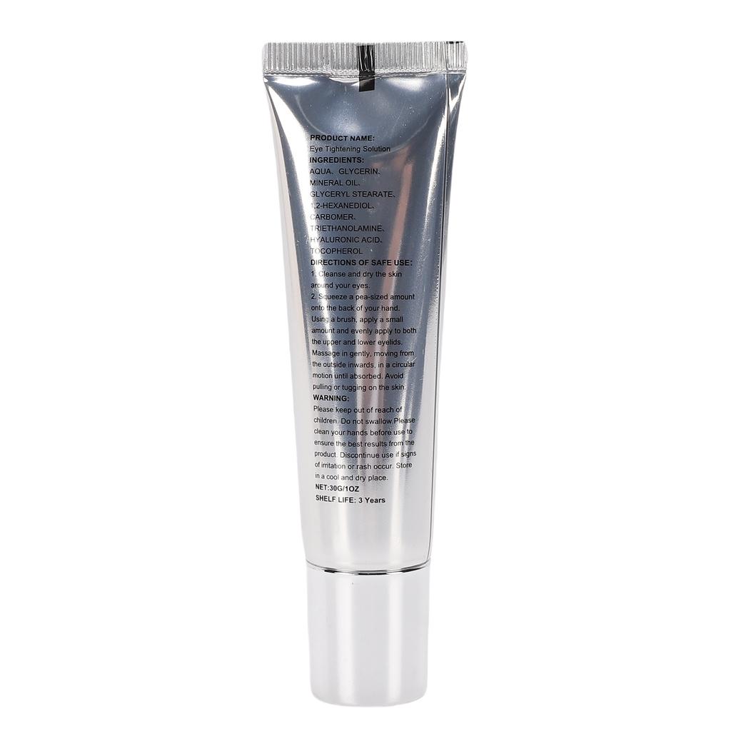 Moisturizing Eye Cream Gentle Skin Care Non Greasy Under Eye Hydrating Cream for Dry Skin 1.1 Oz 30g