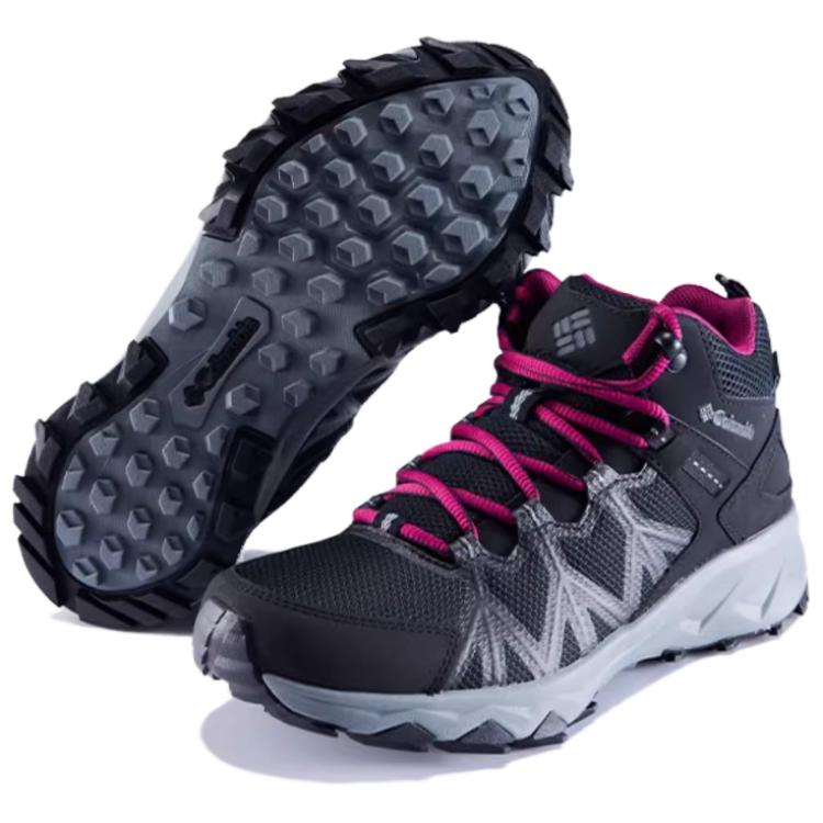 Columbia Peakfreak 2 Comfortable Slip-Resistant Durable Mid-Top Hiking Shoes Women hiking shoes Black BL1432-010