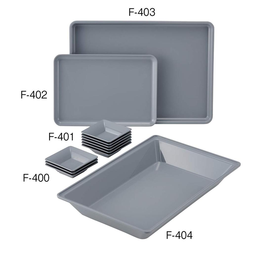HOZAN Parts Also Effective As a CDM Large and Deep ESD-Prevention Tray, Anti-Static Tray, Carbon-Free, Countermeasure, Type, F-404