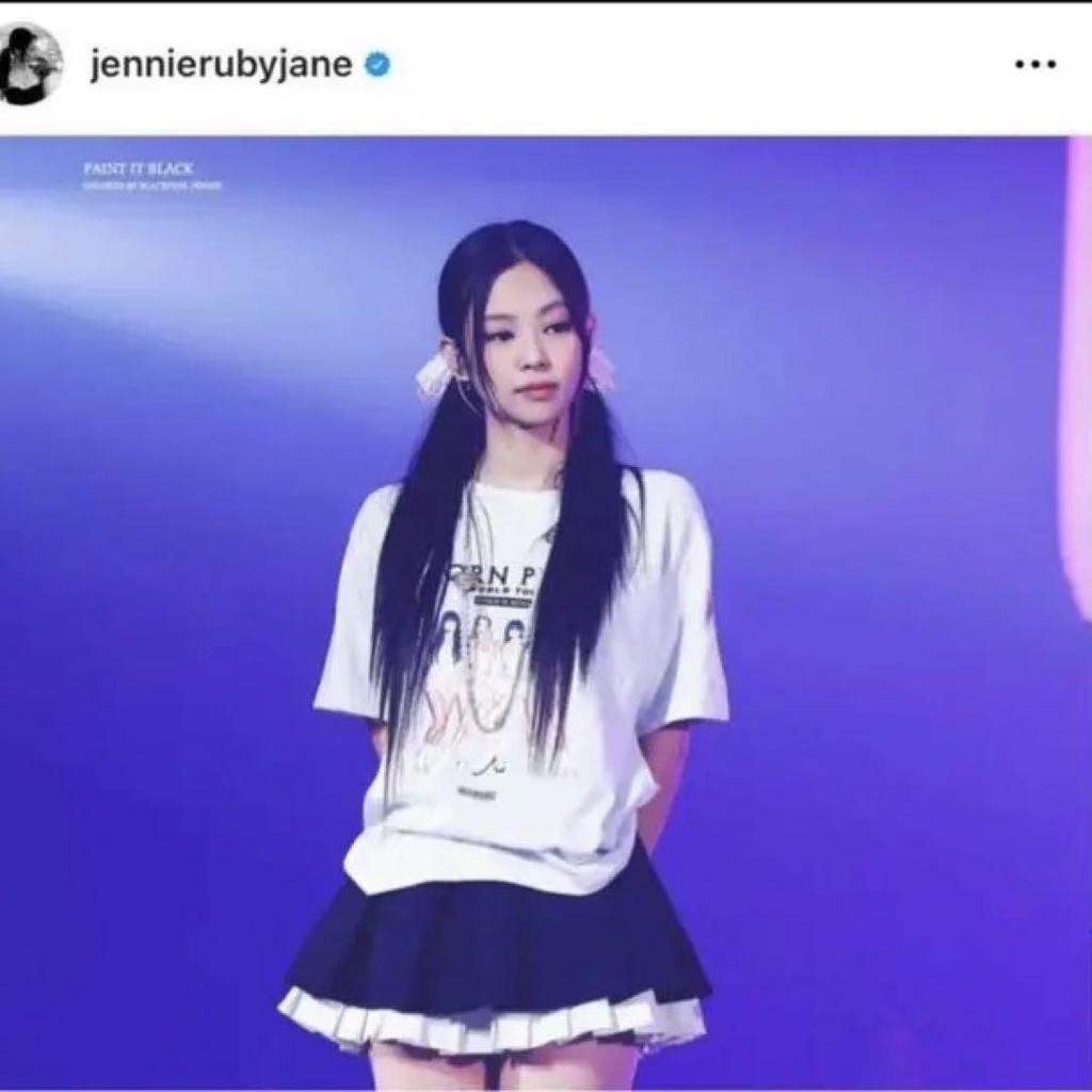 [USED] BLACKPINK T-SHIRT_TYPE 2 White Medium T-shirt