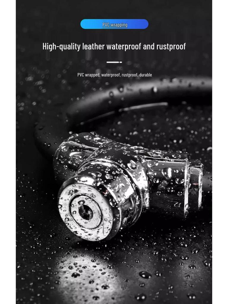 Bike Anti-Theft Ring Lock - Compact, Steel Cable for Mountain, Road & E-Bikes