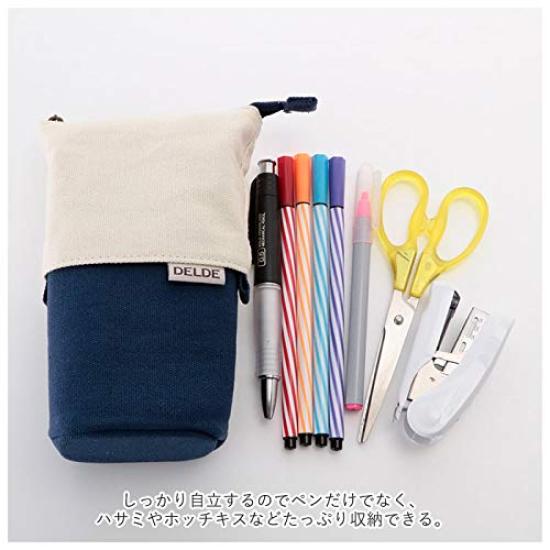 Sunstar Stationery Pencil Natural S1409573 Case, Delde, Blue,