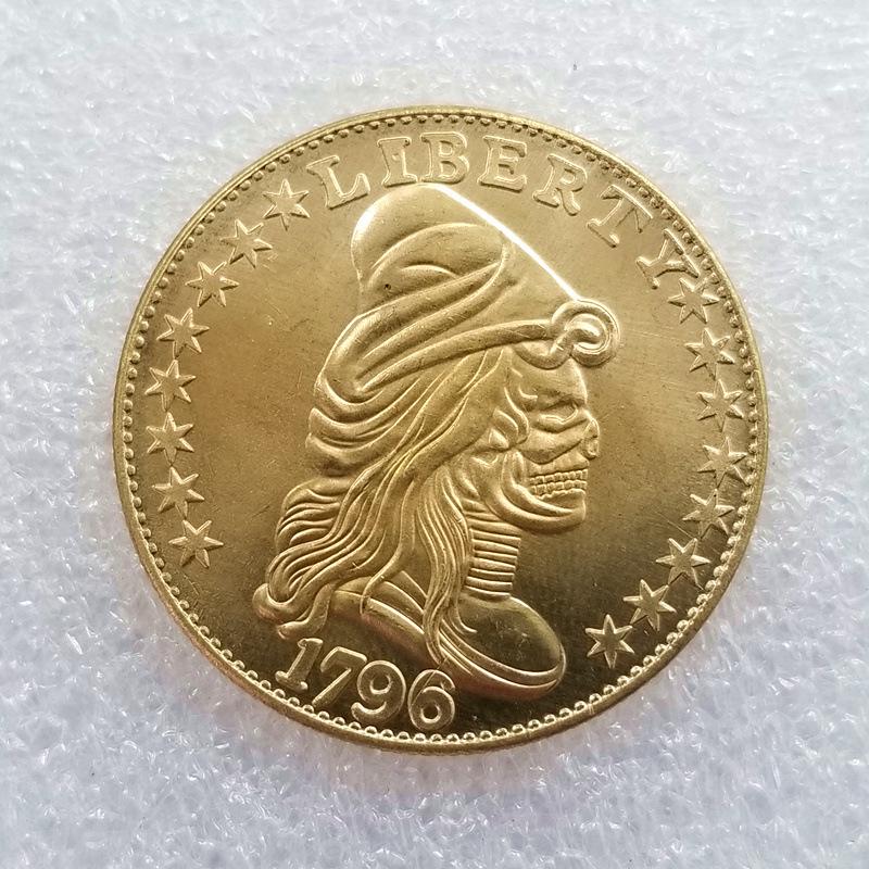 1796 Brass Hobo Nickel Antique Craft Brass