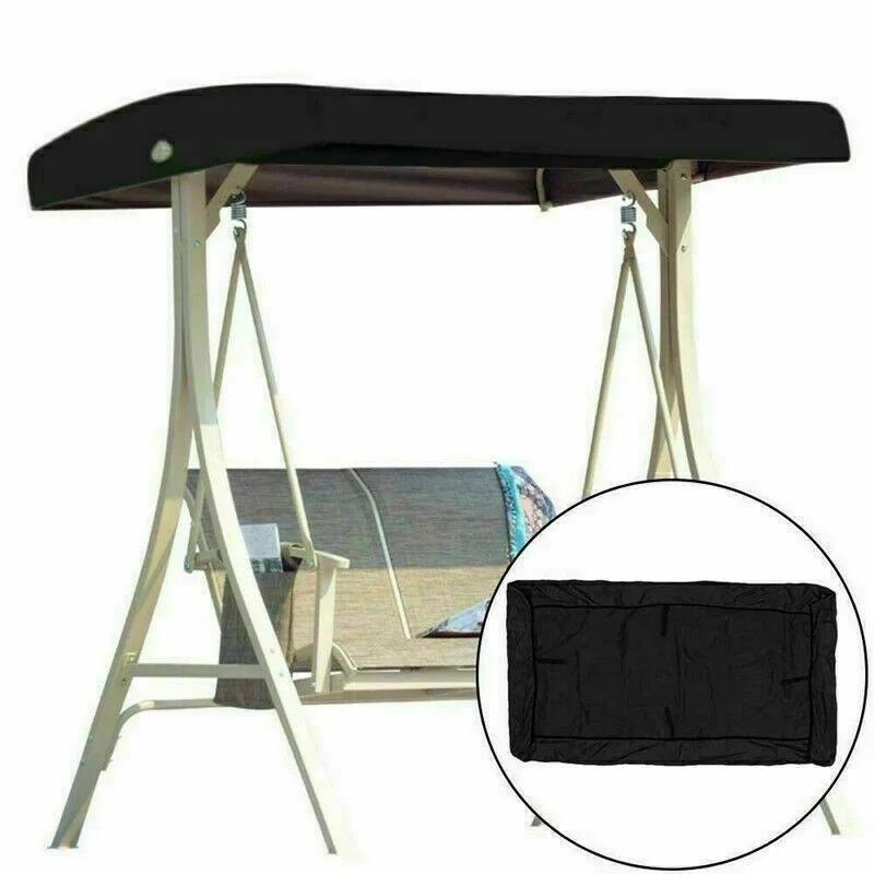 Outdoor Swing Seat Covers Replacement Canopy UV Protection Garden Waterproof Swing Chair Canopy Cover Porch Hammock Covers