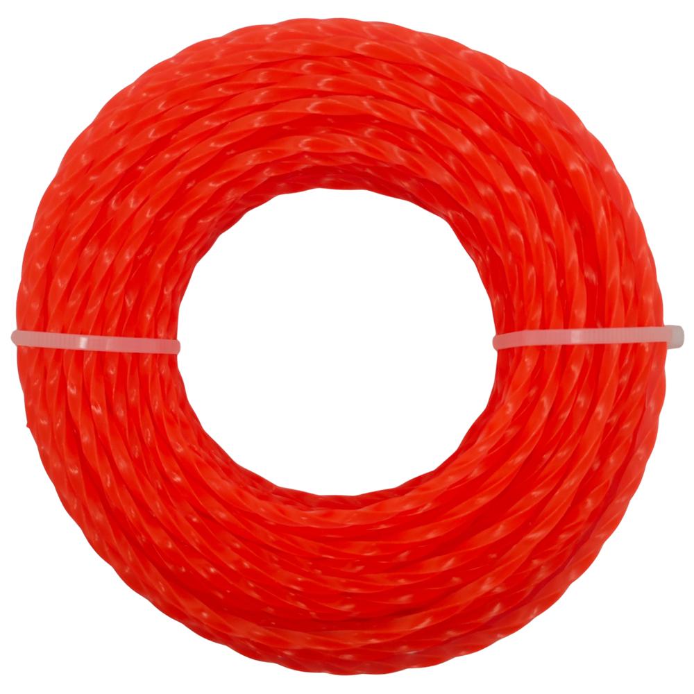 2.4/3.0mm*15m Mowing Nylon Grass Trimmer Rope Brush Cutter Strimmer Line Mowing Wire Lawn Mower Garden Power Tool Accessories