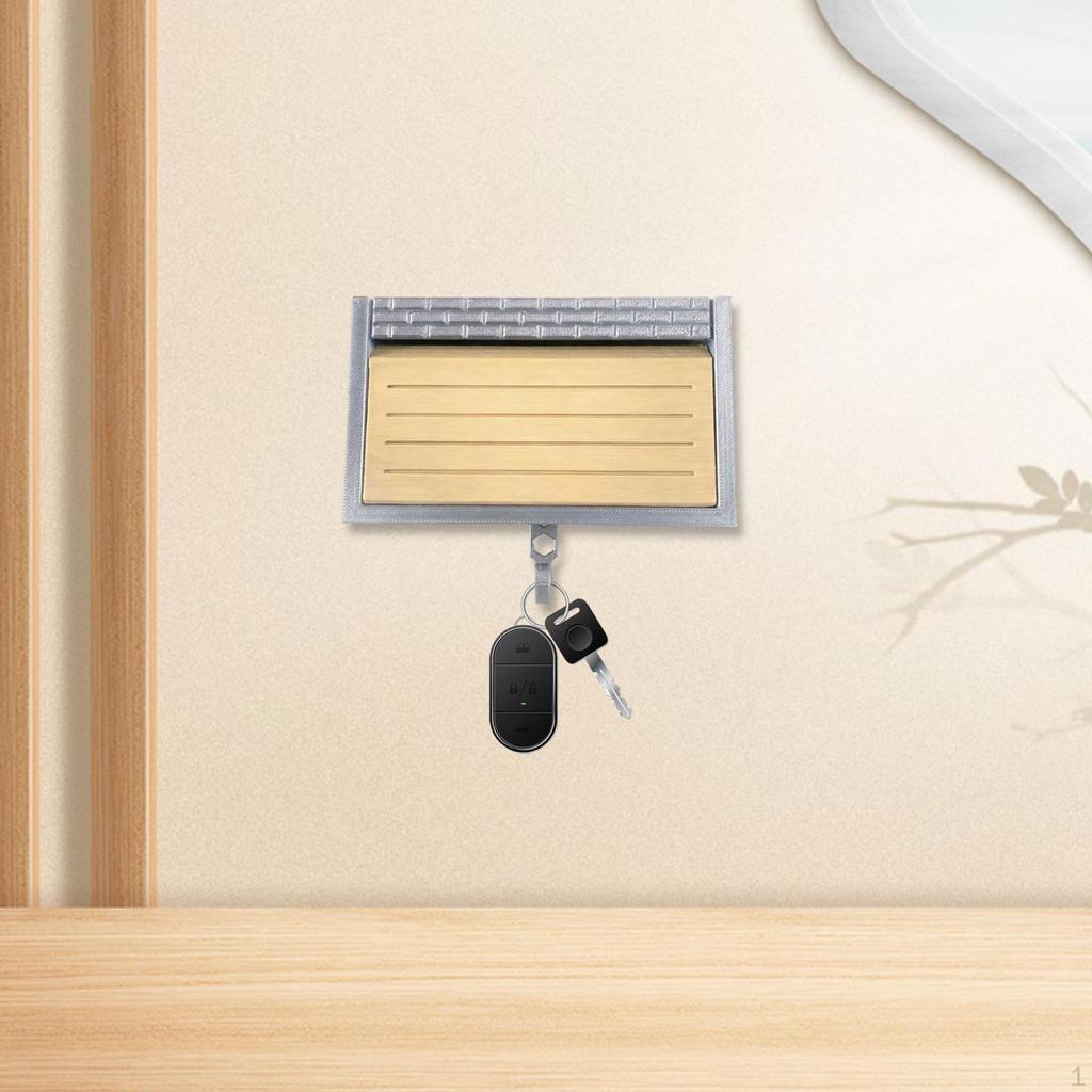 Car Garage Key Holder with Opening Door Keychain 3D Printed Opener Keys Rack for Entryway