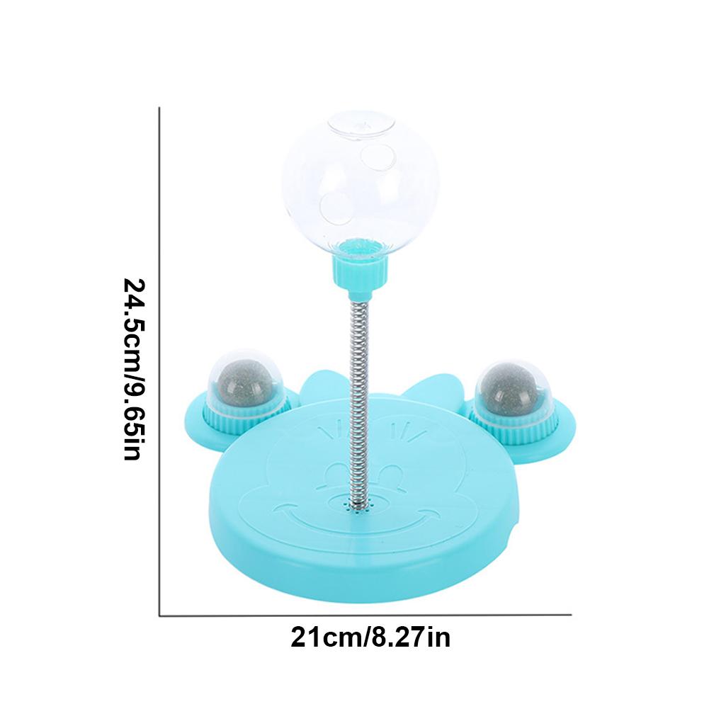 Cat Leaking Food Ball Wear Resist Kitten Interactive Feeder Funny Swing Feeder for Pet Treat Dispenser Accessories