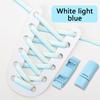 Magnetic Lock Shoelaces Without Ties Shoelace Flat Elastic Gradient Colorful Laces Sneakers for Kids Adult No Tie Shoe Laces