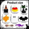 Halloween Tiered Tray Decor Set Cute Sign Ghost Halloween Theme Party For Home Decoration