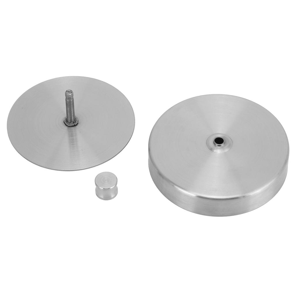 Hamburger Press Stainless Steel Safe Nontoxic Adjustable Handle Burger Mold for BBQ