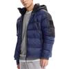 Reebok Colorblock Kapuzenjacke Bequem Warm Sportlich Lässig Daunenjacke Herrenjacke Blau FU1689