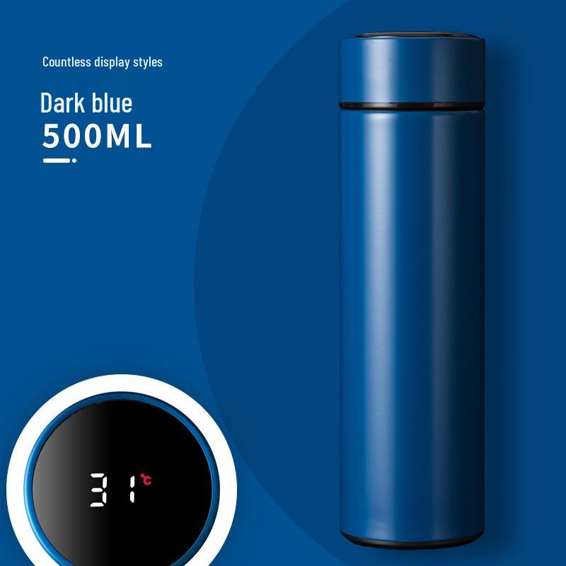 Luxury Smart Temperature Display Insulated Stainless Steel Cup - 316 Creative Design, Ideal Gift.