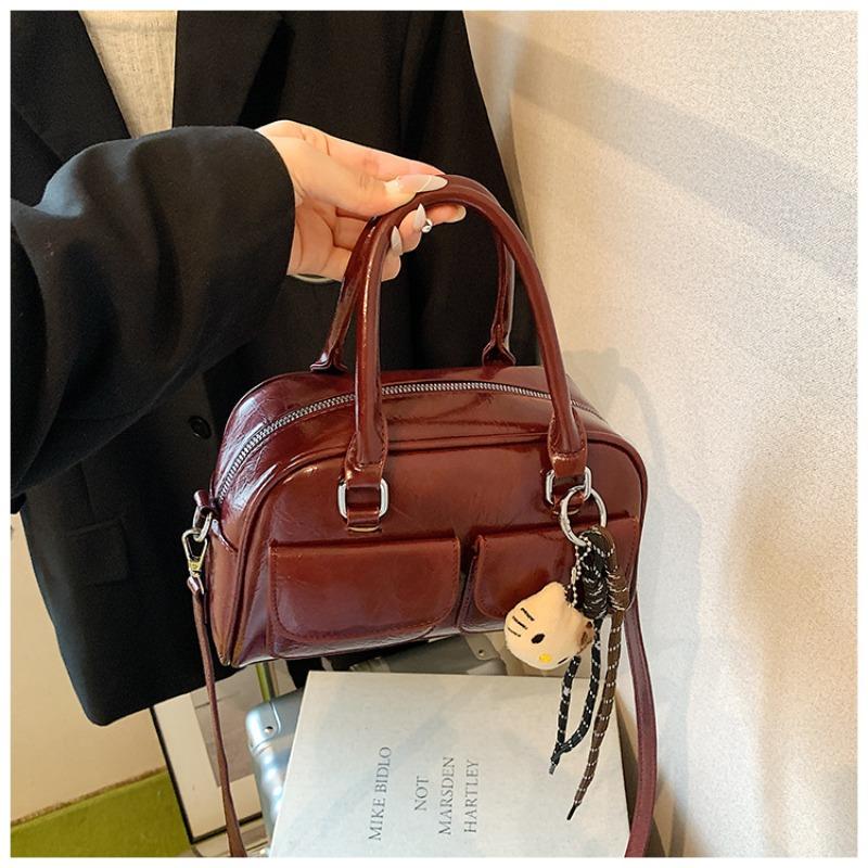 Sac à main de mode sac pour femmes nouvelle tendance couleur unie sac à bandoulière haute valeur sac messager pour les trajets quotidiens