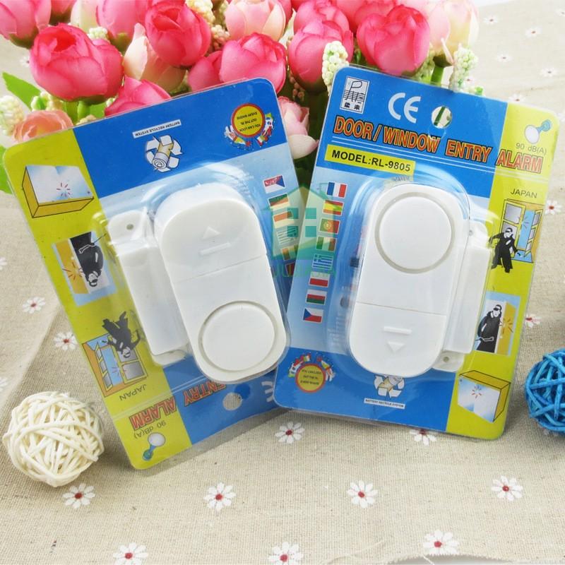 1–10 Stück kabelloser Türsensor, Mini-Fenstertür-Alarm, magnetischer Sensor, kabelloser Heimfenster-Türeinstieg, Anti-Dieb-Sicherheitsalarm, 90 dB