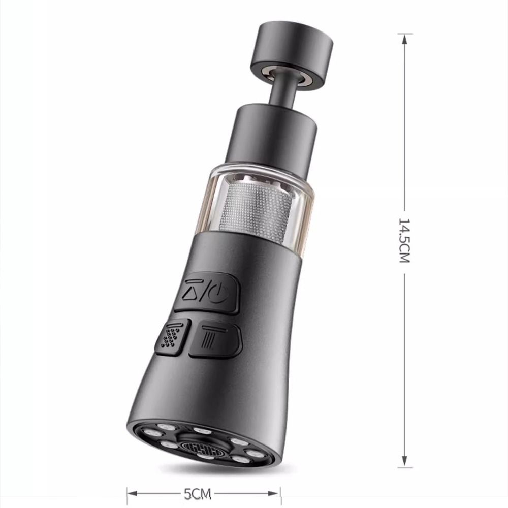 360° Rotate Kitchen Faucet Extender Splash Proof Washbasin Faucet Extender  Universal