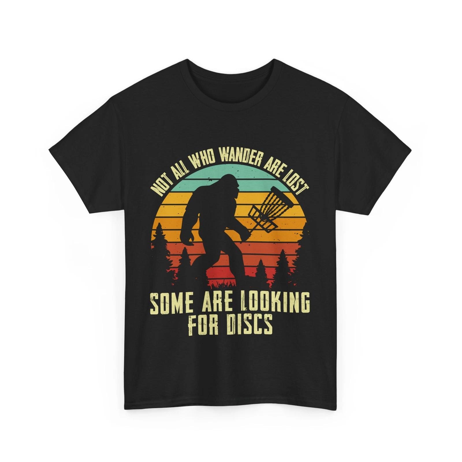 

Disc Golf Bigfoot Shirt, Some Are Looking For Discs Tee, Disc Golf Lovers Shirt S