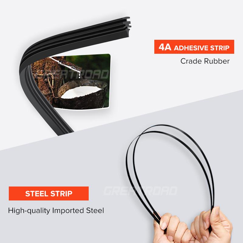 For BMW X4 F26 2014-2018 2015 2016 2017 Wiper Front Wiper Blades Windshield Windscreen Window Brush 26"+20"