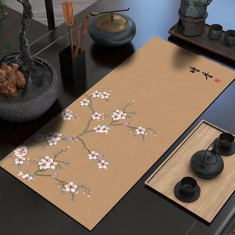 Household Living Room Diatom Mud Tablecloth New Chinese Anti-Scalding And High Temperature Resistant Tablecloth Dust-Proof And Wear-Resistant Living 30*40cm