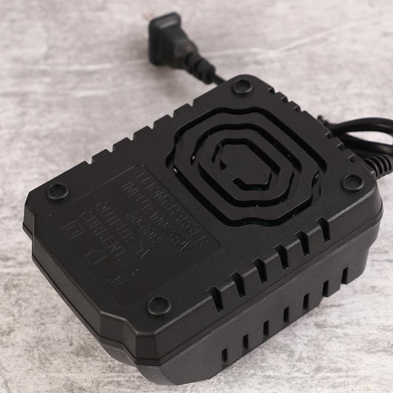 1 szt. Ładowarka do akumulatorów narzędzi elektrycznych Odpowiednia do akumulatorów litowo-jonowych Przenośna szybka ładowarka