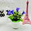 Lily Green Artificial Plant Potted Plant For Office Workspace And Room Living