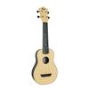 Flight Travel Wood and ABS Resin Hybrid Soprano Ukulele, Ukulele, Size, Natural, TUS-35NA