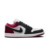 Dámské tenisky Air Jordan 1 Low SE Velvet Black Toe Bílé Gym-Red FZ3242-001
