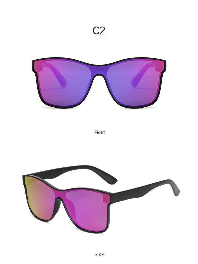 Trendy Polarized Cycling Sunglasses for Men & Women - Colorful Fashion Collection
