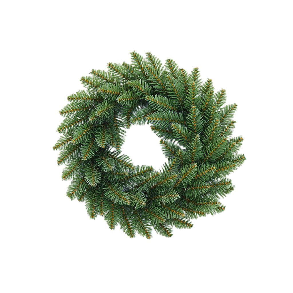 60cm Christmas Wreath Artificial Flower Decoration Wreath Door Hanging Wall Hanging With Lightstrip