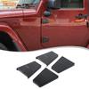Exterior Door Hinge Decor Cover Trim for Jeep Wrangler JK 07-17 2-Door US Flag