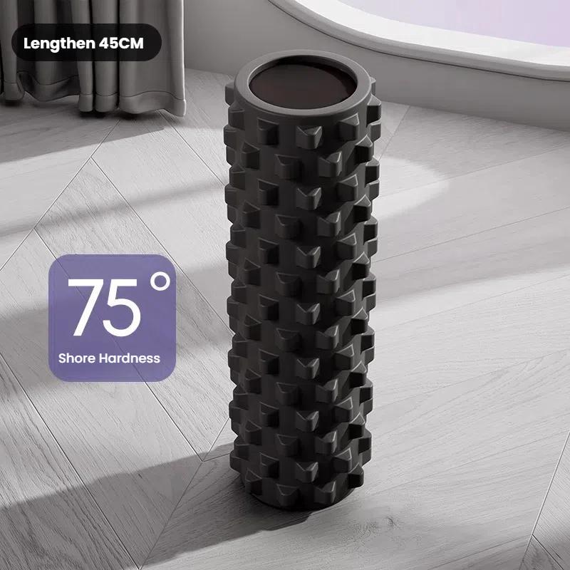 Yoga Foam Roller Gym Fitness Pilates Exercise Muscle Massage Block Soft EVA Roller for Back Leg Relaxation Slimming