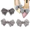 1Pc Luxury  Bow Shoe Buckle Shiny Bowknot Shoes Clip Wedding Bride Shoes Decoration High Heel Charms Jewelry