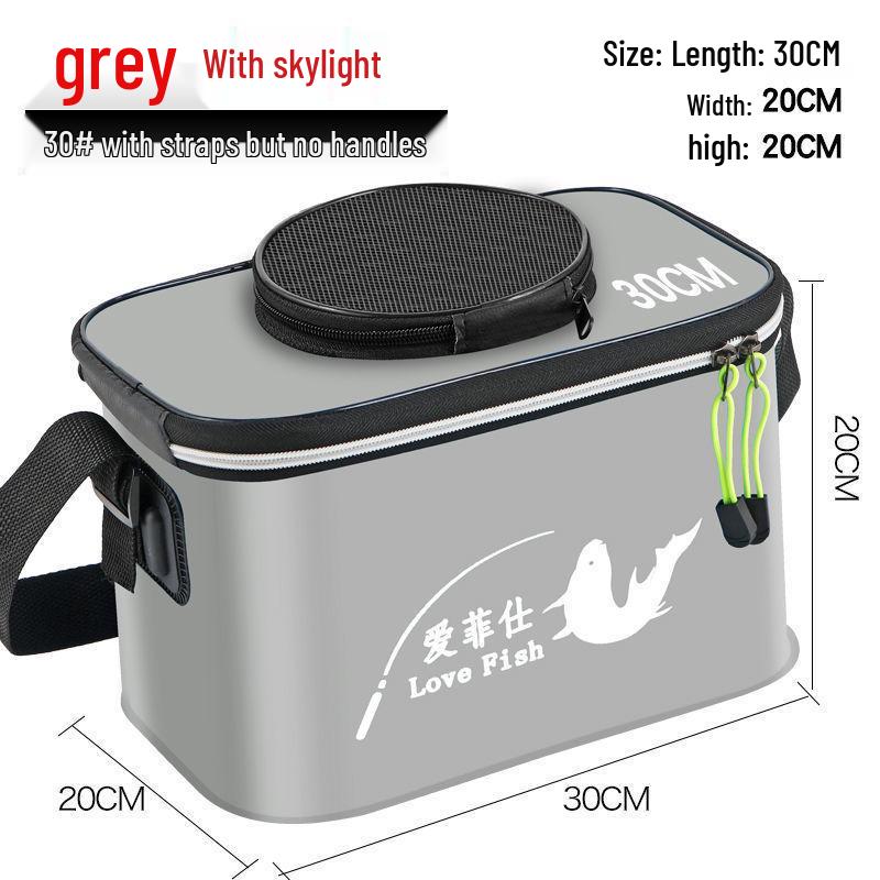 Găleată Pliabilă Multifuncțională din EVA pentru Păstrarea Peștelui - Geantă Grosă pentru Pește cu Livrare Gratuită