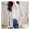 Navava Men Striped Long Sleeve Shirt Nb2070