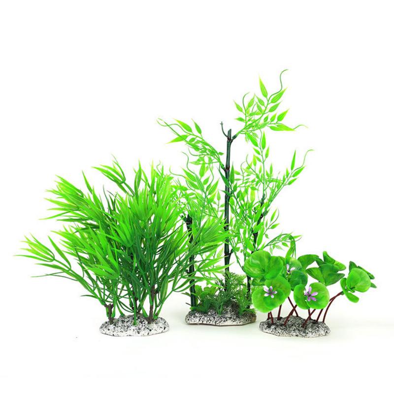 Resin Bamboo Aquarium Décor: Simulated Water Plants for Fish Tank Landscaping