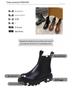 Bestseller Unisex Martin Schneestiefel: 2025 Winter Rutschfeste Mode Chelsea Stiefelette