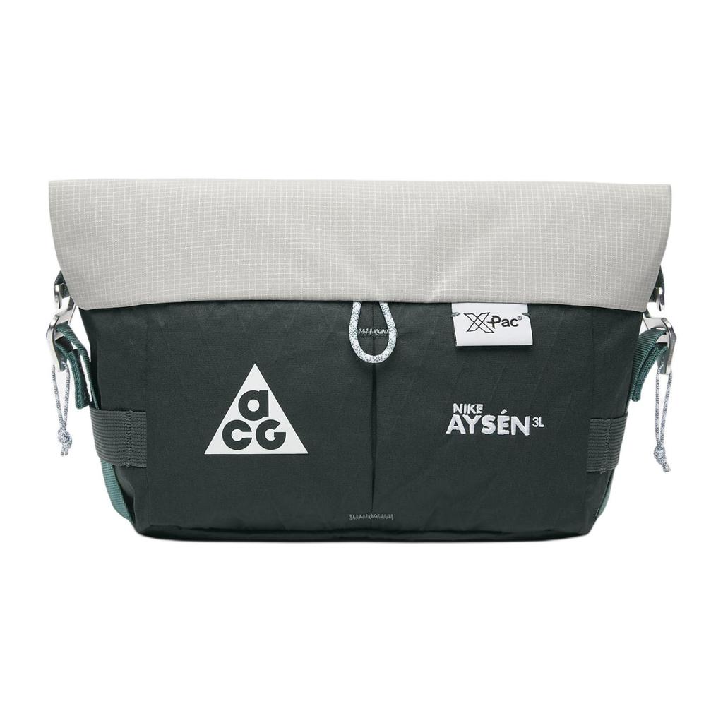 New Nike Acg Aysen 3L Waist Bag Vintage Green/Light Iron Ore/White DV4051-338
