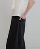 ANDNEEDS Den Wide Cotton Pants (Black)