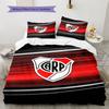 River Plate Pattern Bedding Set Quilt Cover Pillowcase Home Decor Gift (1 * Duvet Cover + 2 * Pillowcase, Without Core)