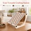 Adjustable Embroidery Table Stand Sturdy Embroidery Hoop Holder  Tabletop Sewing