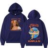 Karol G Podróżując Po Świecie Tropitour Bluza Mężczyźni Kobiety Moda Długie Rękawy Estetyczny Trend Bluzy