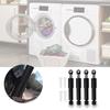 4Pieces Sturdy and Adjustable Washing Machine Shock Absorbers Quick Setuping ABS Texture Suitable for Various Models
