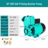 220V Silent Automatic Self-Priming Booster Pump for Water Systems