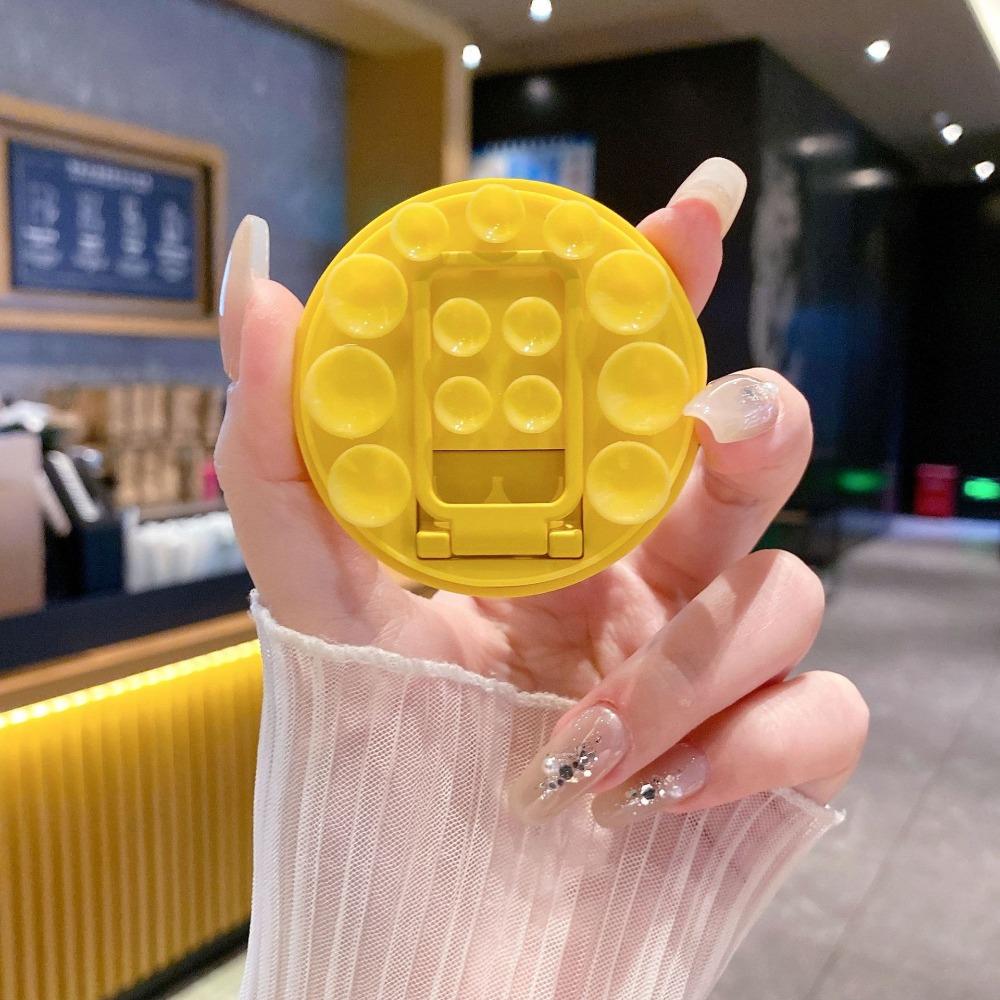 Foldable Suction Cup Phone Holder Silicone Phone Mount  Smartphone Accessory