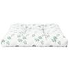 Pallet Cushion with Leaf Pattern 80 X 80 X 12 Cm Fabric
