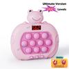 999 დონის Electronic Pop Quick Push სათამაშო კონსოლის სათამაშო LED დისპლეით, შესაფერისი ზრდასრული ბავშვებისთვის Fidget სათამაშოებისთვის საშობაო საჩუქარი