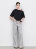 ATELIER NAIN Two Button Summer Unbal Denim Pants (Pt-5768)