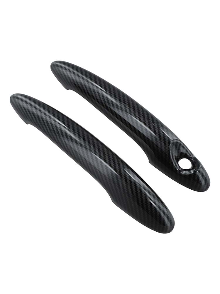 2Pcs Door Handle Cover Stickers For MINI Cooper S R50 R53 R55 For Mini Convertible For Mini Cooper S  Car Accessories