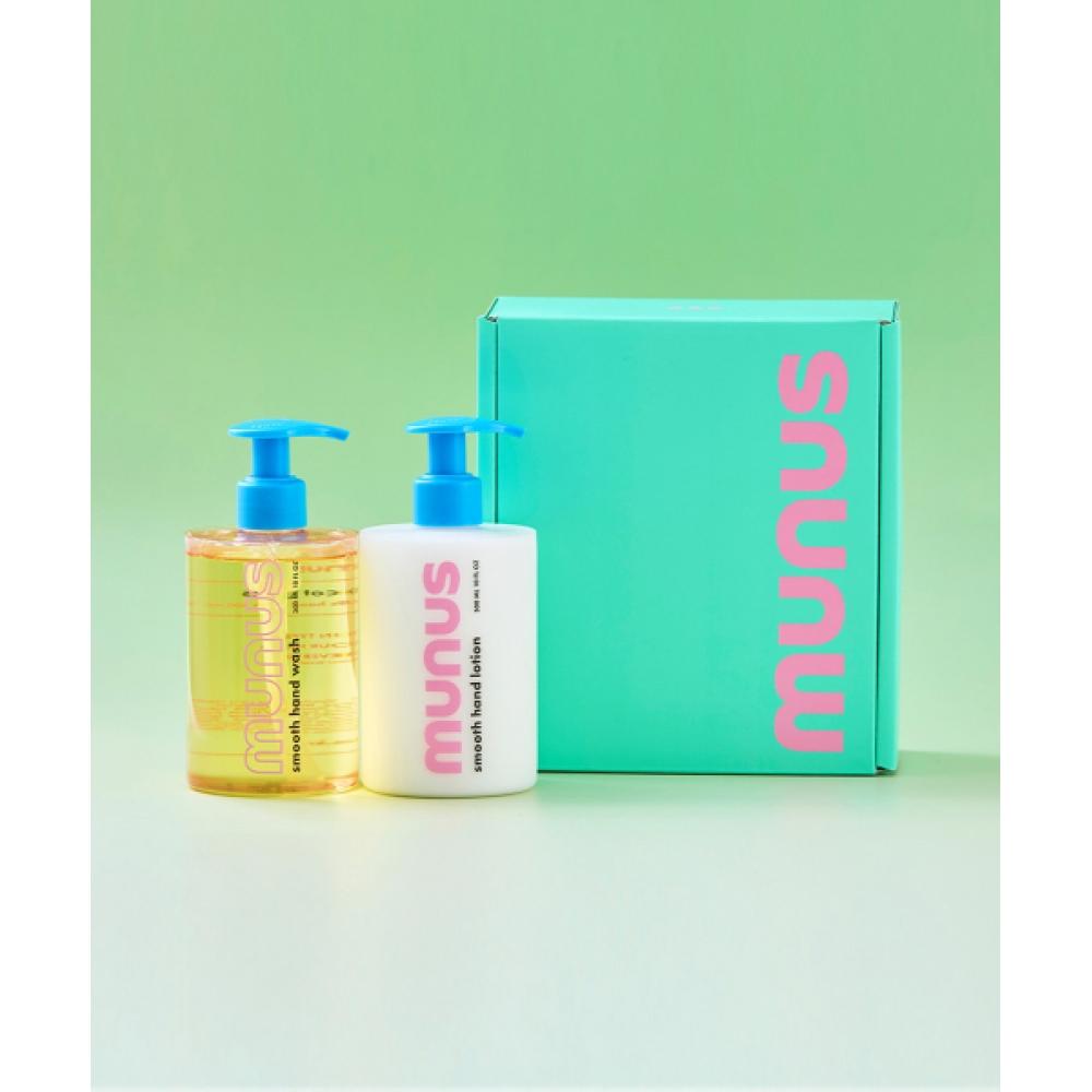 Munus Smooth Hand Wash   Hand Lotion Set  2 Options Apricot jam hand set